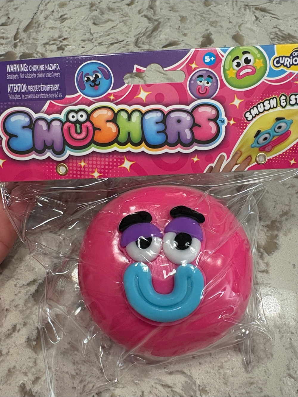 Usher Pink Squeeze Face Toy by Usher